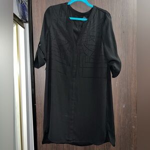 black dress from White House Black market